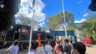 ジンバブエ研修活動報告⑩ブラワヨ市内観光（自然史博物館/鉄道博物館）